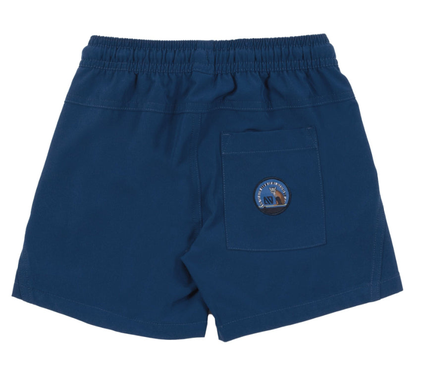 Athletic Shorts Blue and Black- Nano