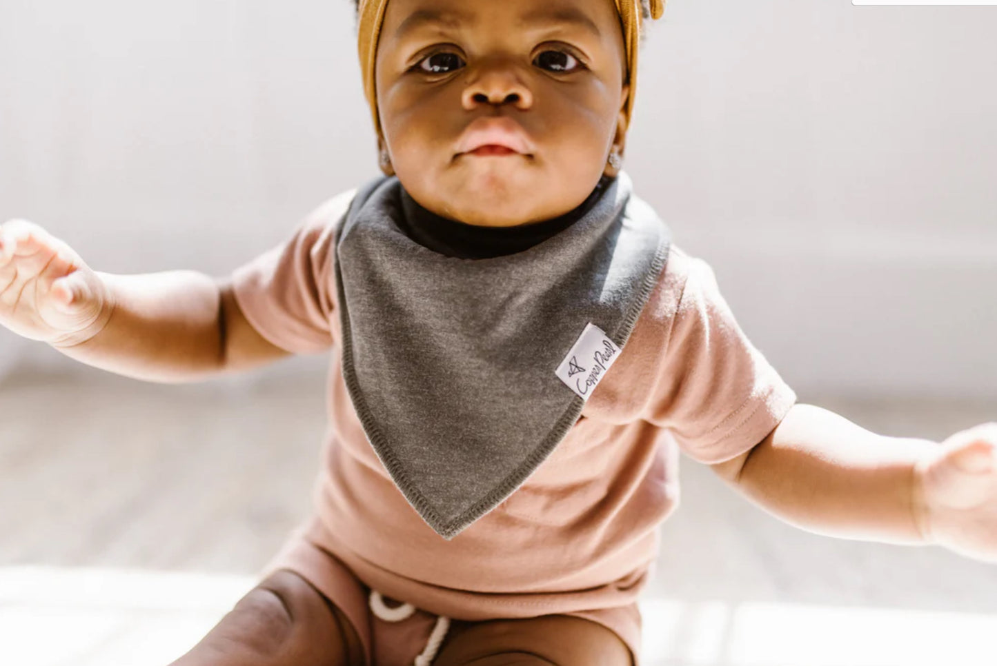 Lennon Bibs 4 Pack-Copper Pearl