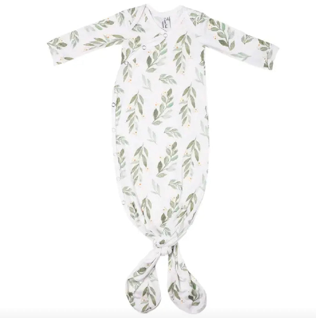 Fern Knotted Gown 0-4 Months-Copper Pearl