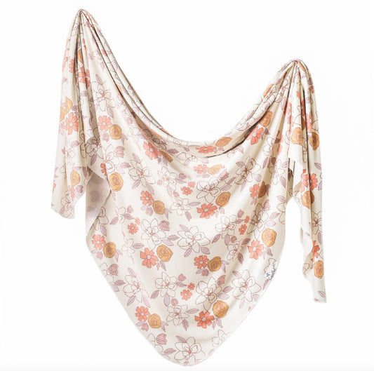 Ferra Swaddle Blanket-Copper Pearl