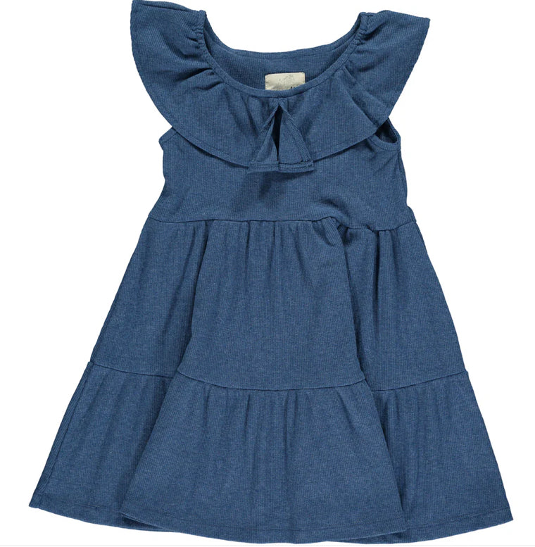 Navy Jenny Dress-Vignette Girl