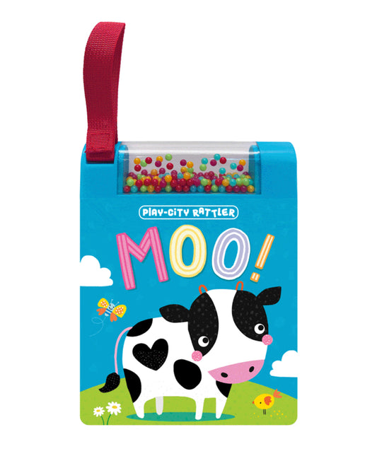 Play City Rattler Book Moo-Make Believe Ideas