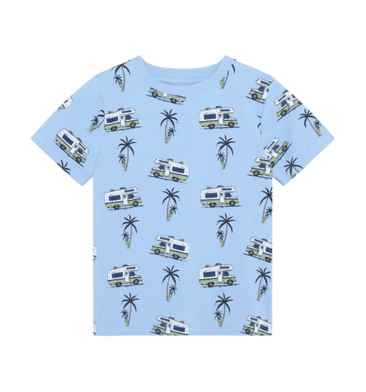 Palm Trees and Campers Tishirt-Minymo