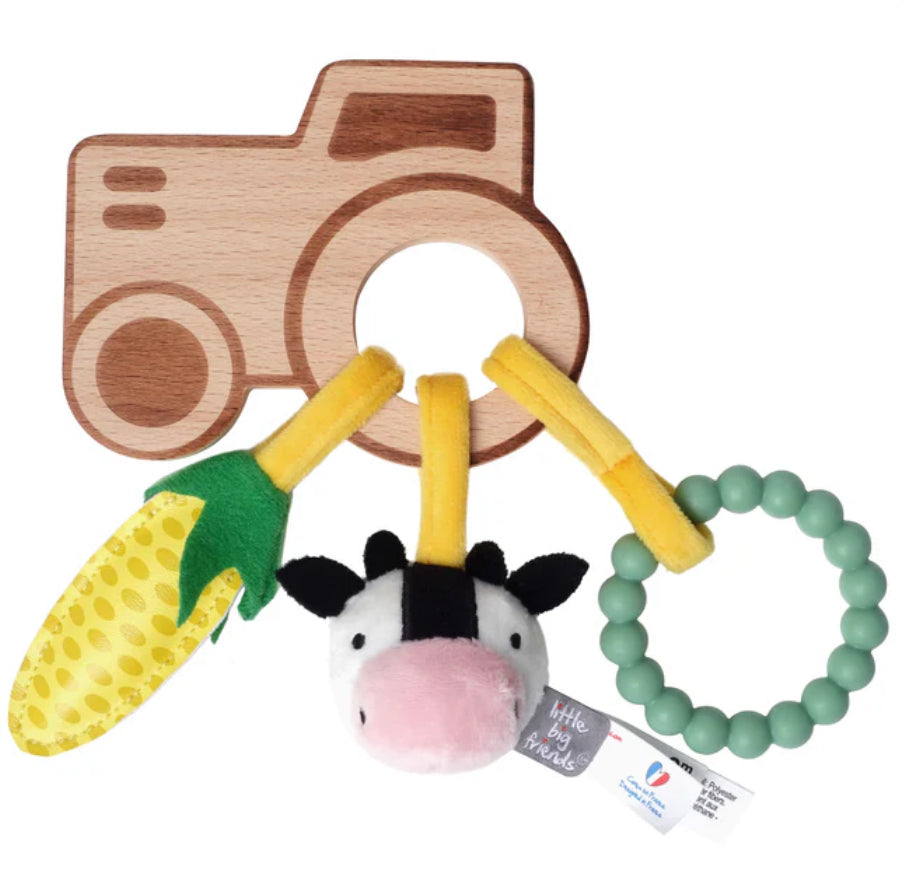 Farm Wooden Rattle-Little Big Friends