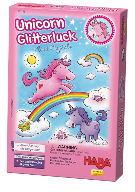 Unicorn Glitterluck Card Game-Haba