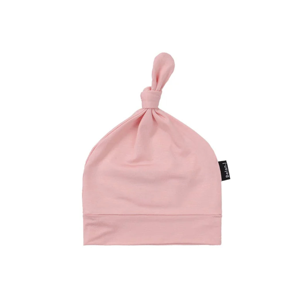 Crystal Rose Knotted Hat-Belan.J