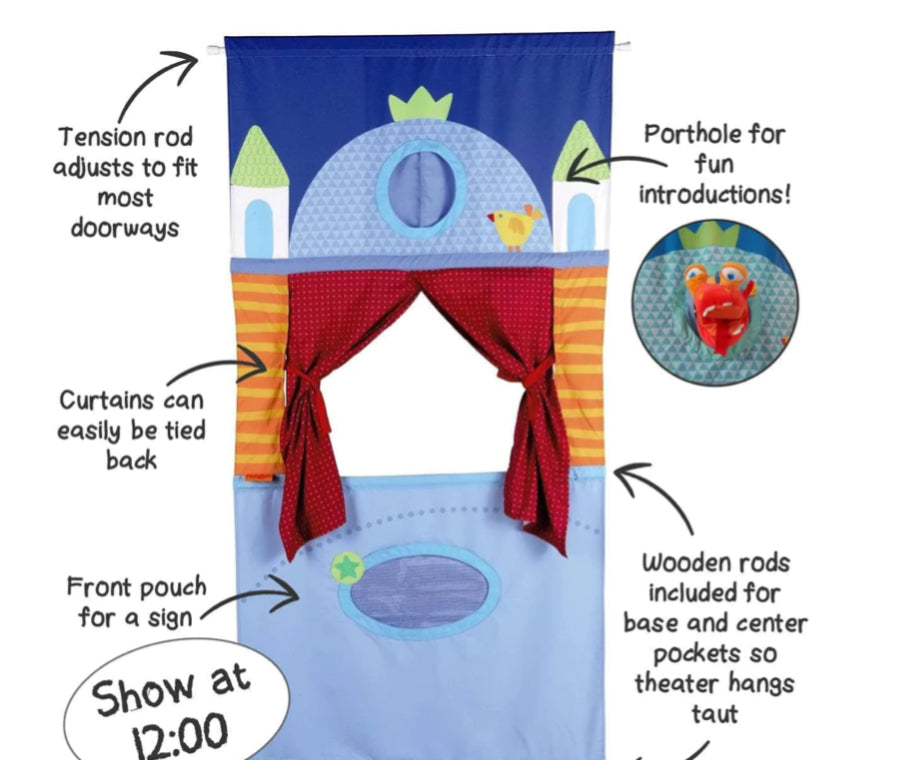 Hanging Doorway Puppet Theater-Haba