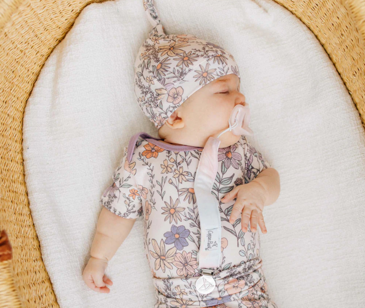 Flora Top Knot Hat-Copper Pearl