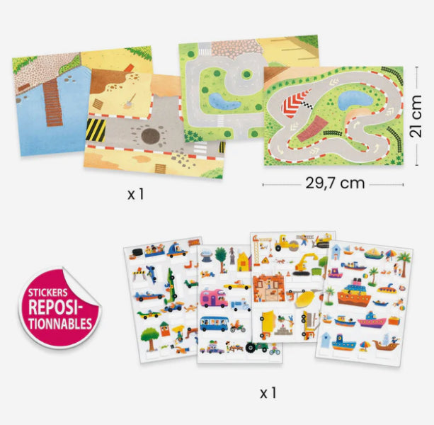 Vehicle Stickers That Lift Up-DJECO