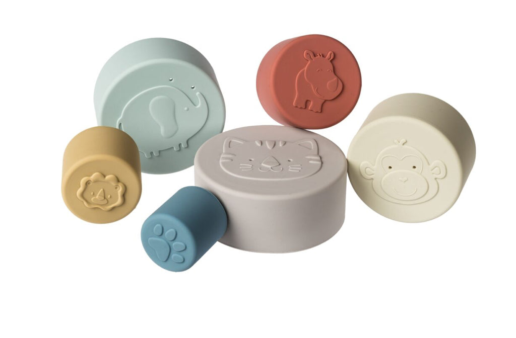 Simply Silicone Stacking Cups-Mary Meyer