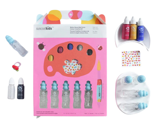Water Based Nail Polish Creation Kit-Suncoatkids
