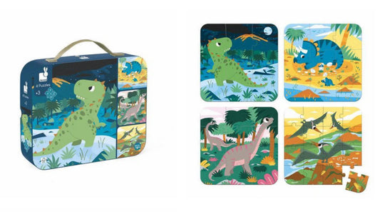 Janod Progressive Puzzles Dino