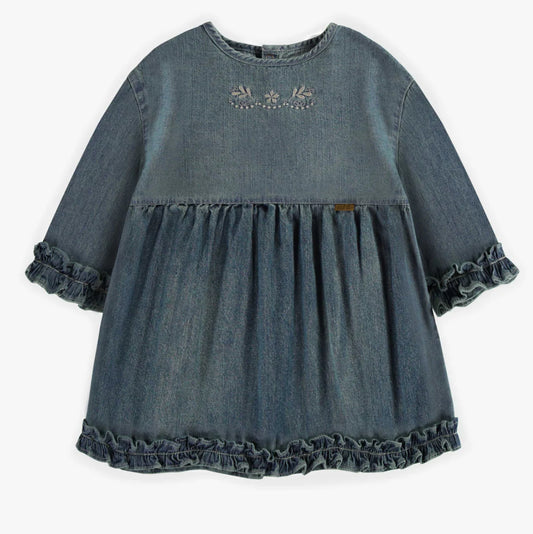 Denim dress, Jean dress, girls dress, sweet dress, Souris mini