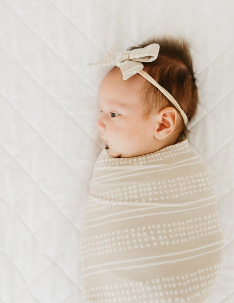 Clay Swaddle Blanket-Copper Pearl