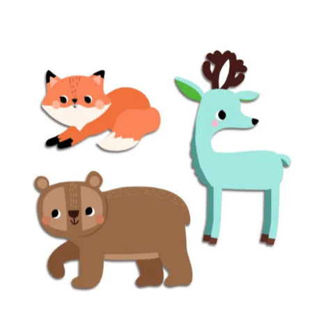 Forest Friends Removable Stickers