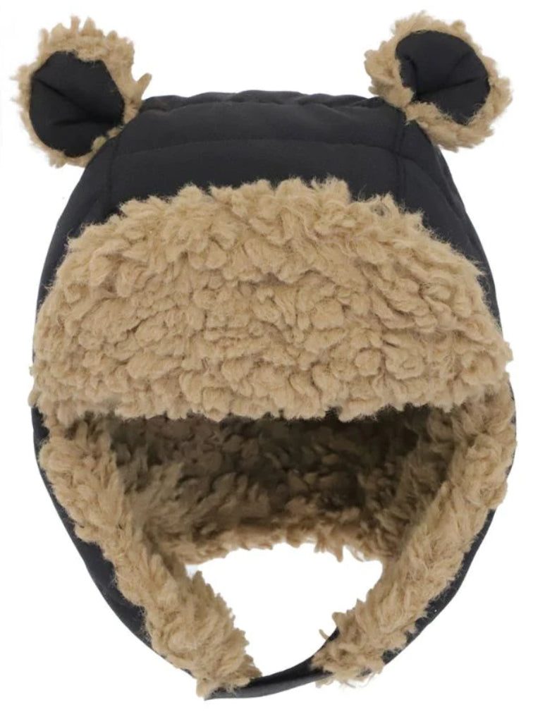 Nylon Bear Puffer Hats Calikids