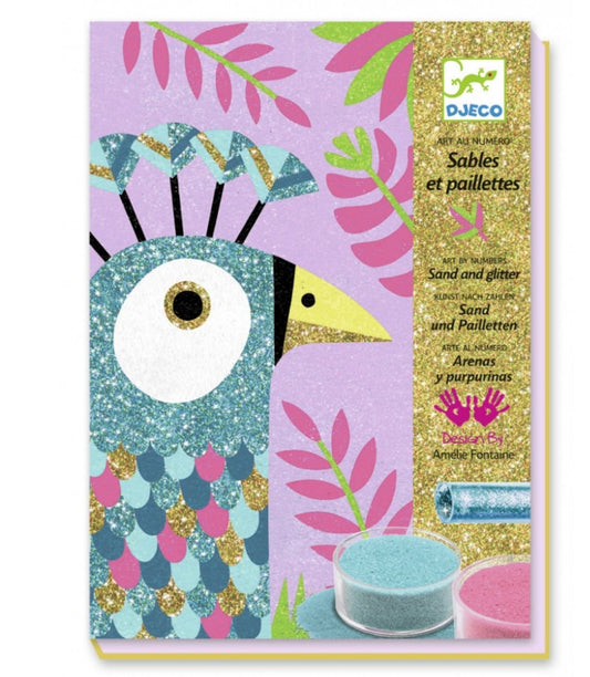 Sand and Glitter Birds-DJECO