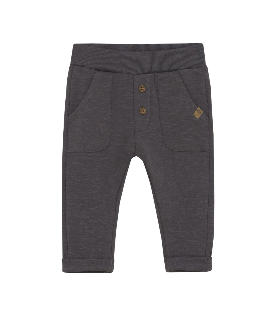 Solid Organic Knit Baby Joggers-MinyMo- 5 Colours