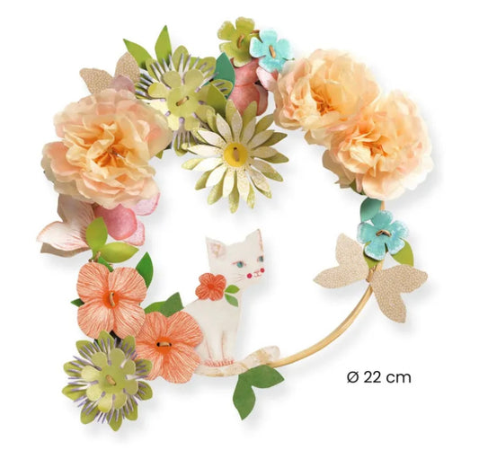 DIY Dalia Wreath Djeco