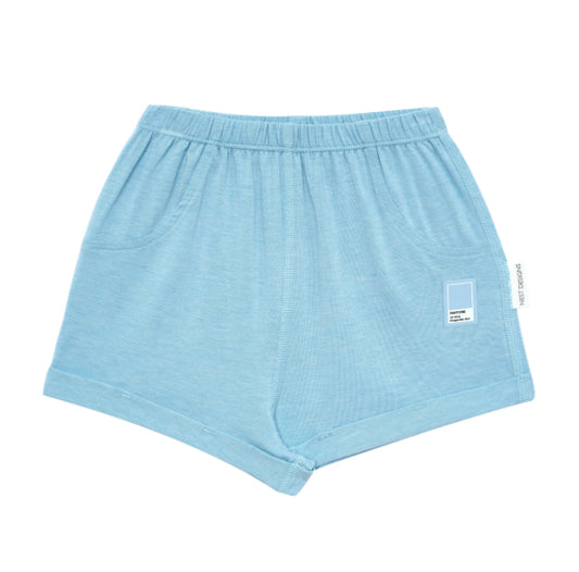 Meadow Green Bamboo Jersey Shorts-Nest Designs