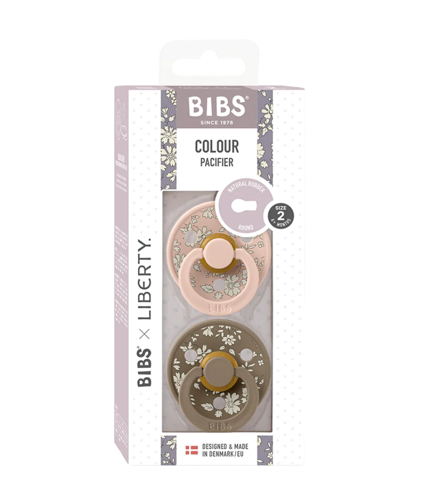 X LIBERTY Colour 2 Pack (Round Nipple)-BIBS