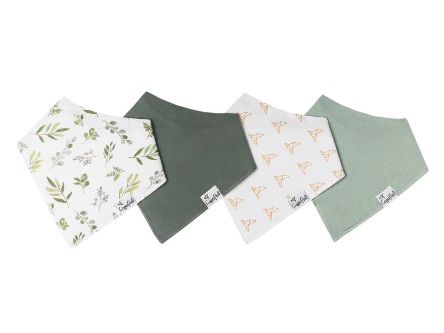 Haven Bibs 4 Pack-Copper Pearl