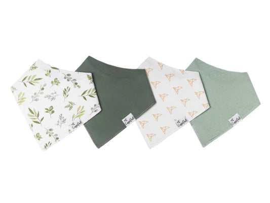 Haven Bibs 4 Pack-Copper Pearl