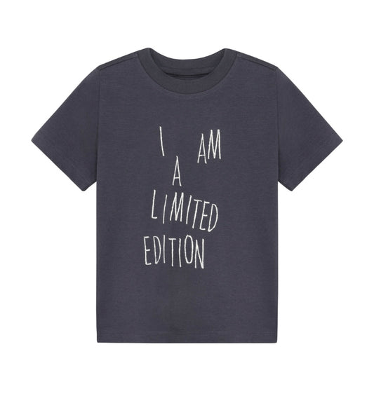 Navy ‘I am a Limited Edition’ Tishirt-Minymo