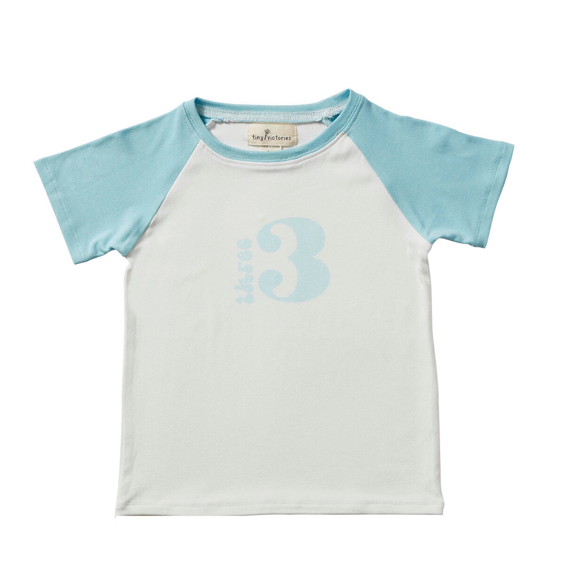 Blue Retro Birthday Shirt-Tiny Victories