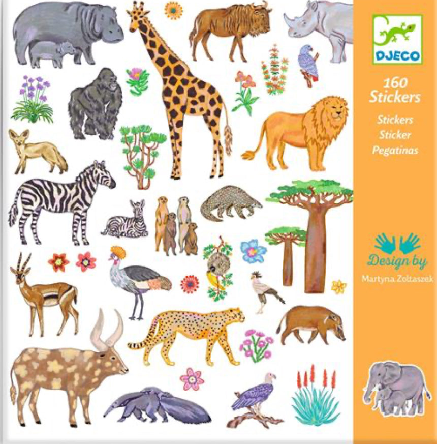 Djeco Kenya Safari Stickers
