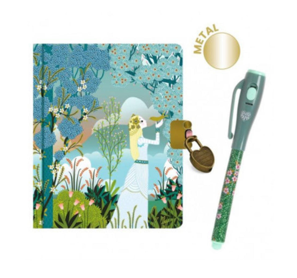 Diary with Magic Pen Kendra and Charlotte- Djeco
