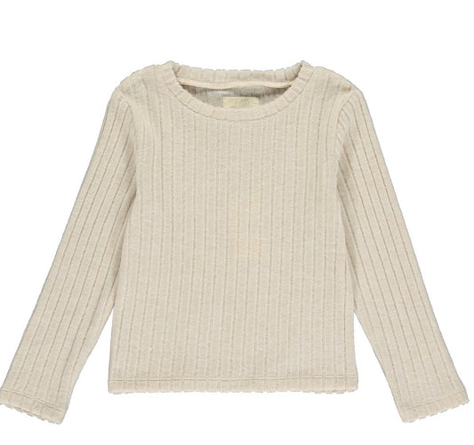 Nikki Ribbed Long Sleeve Top-Vignette