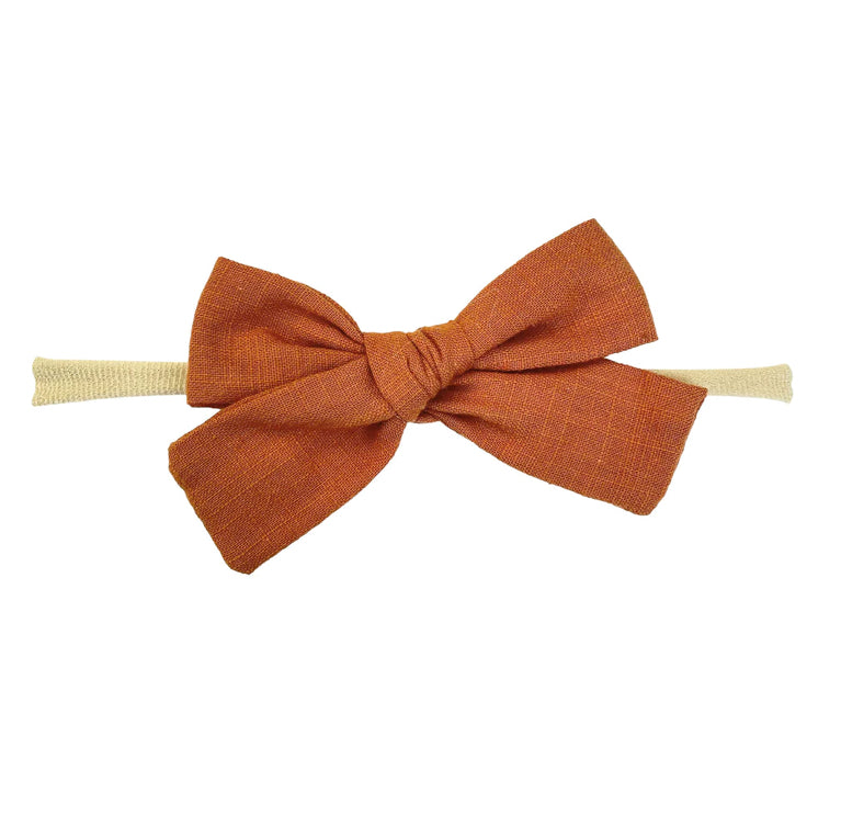 Baby Wisp-Skinny Head Band Bows