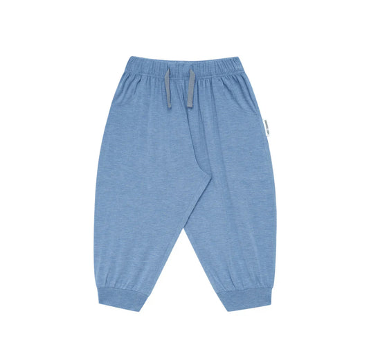 Azure Lake Bamboo Jersey Harem Pants-Nest Designs