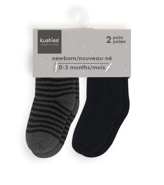Infant Terry Socks 2 Pack-Kushies