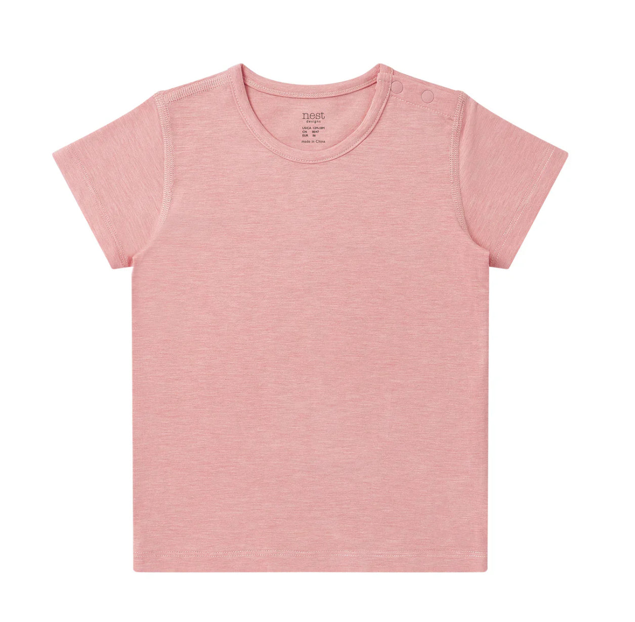 Pink Sunset Bamboo Jersey Shorts-Nest Designs