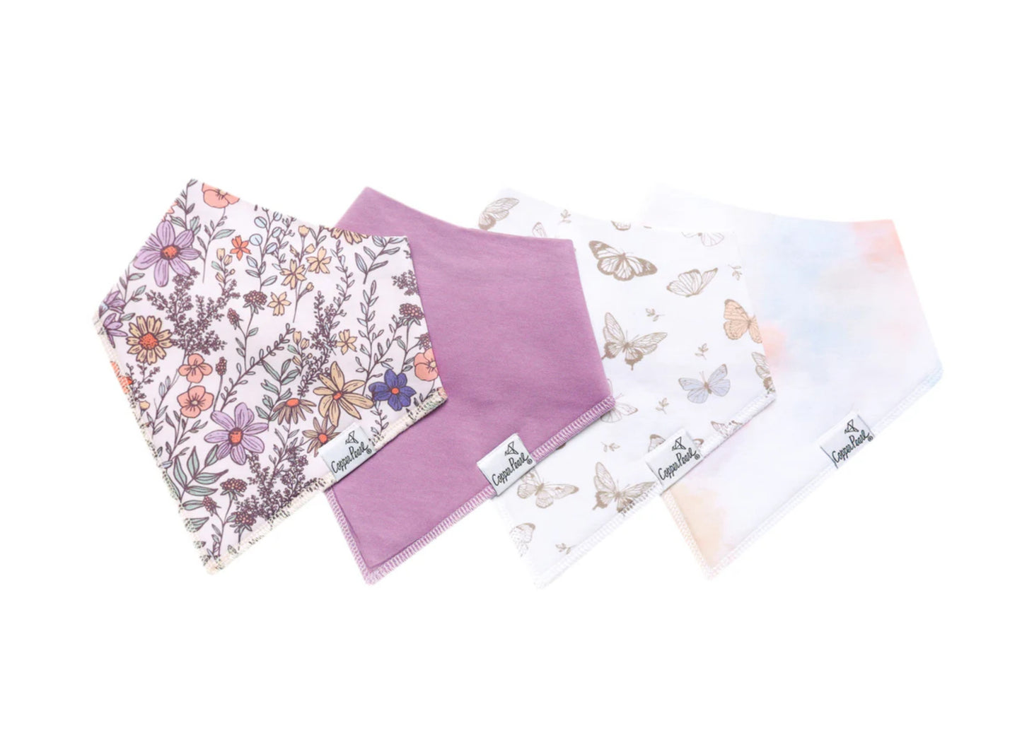 Flora Bibs 4 Pack-Copper Pearl