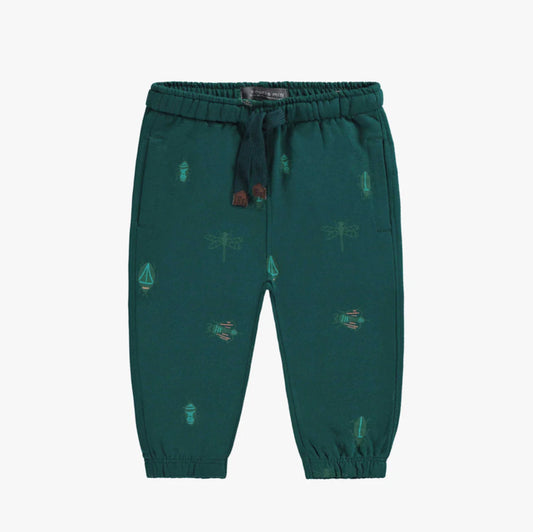 Green Insect Joggers-Souris Mini