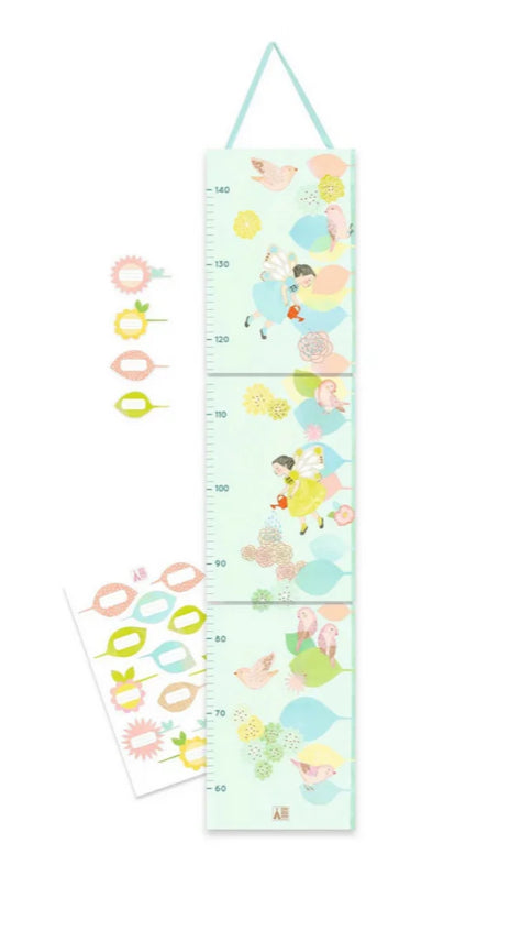 Growth Chart. 2 Styles Birds/Solar Djeco