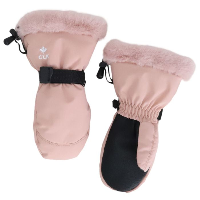 Fun Fur Waterproof Mitts-Calikids -3 Colours