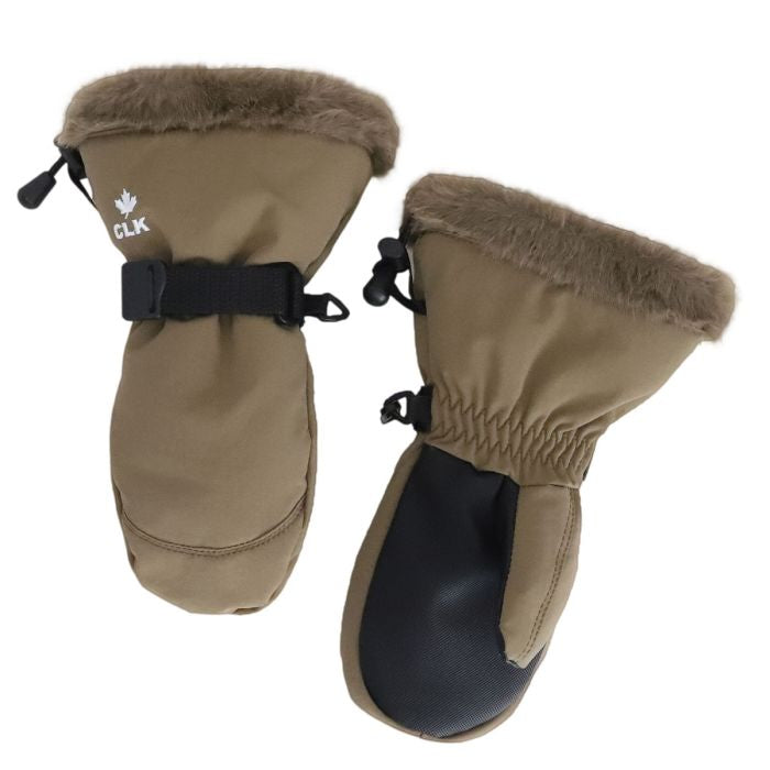 Fun Fur Waterproof Mitts-Calikids -3 Colours