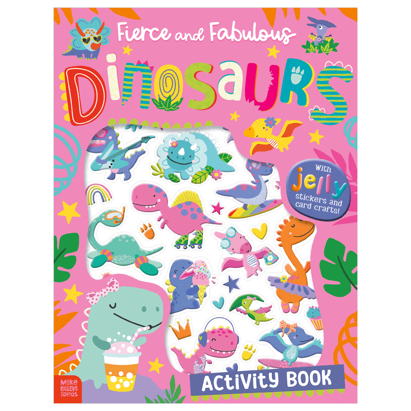 Fierce and Fabulous Dinosaur Book-Make Believe Ideas