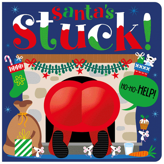 Santa’s Stuck -Make Believe Books
