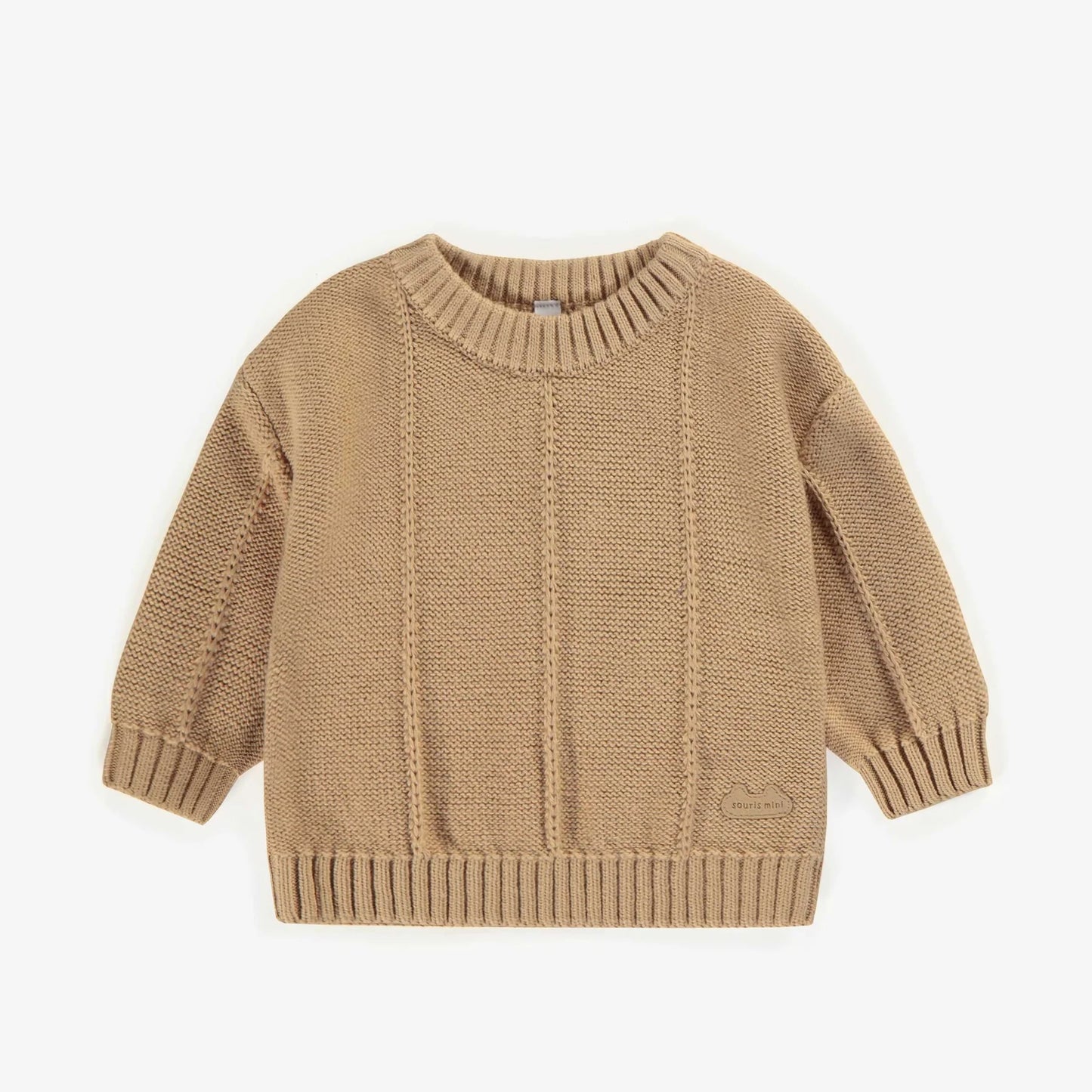 Light Brown Knitted Sweater