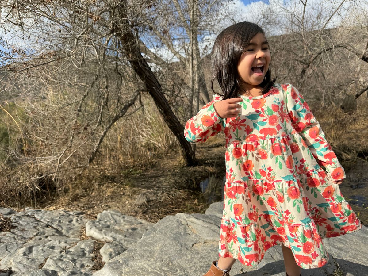 Floral Iona Dress-Vignette Girls