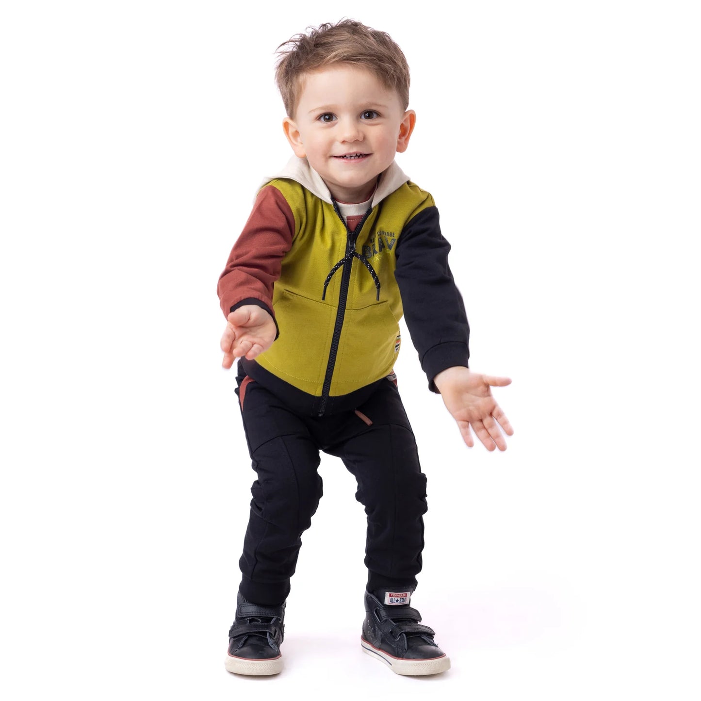 Brave Baby Reversible Zipper Hoodie Nano