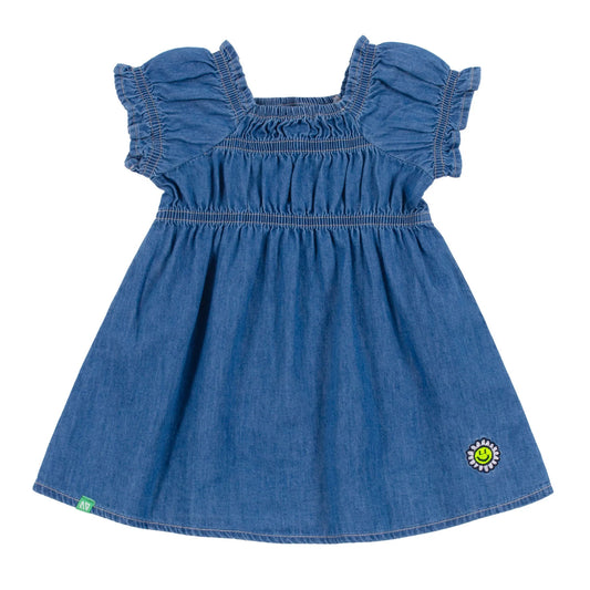 Soft Denim Dress Baby. -Nano