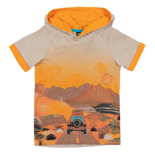 Desert Adventures Tishirt Hoodie -Nano