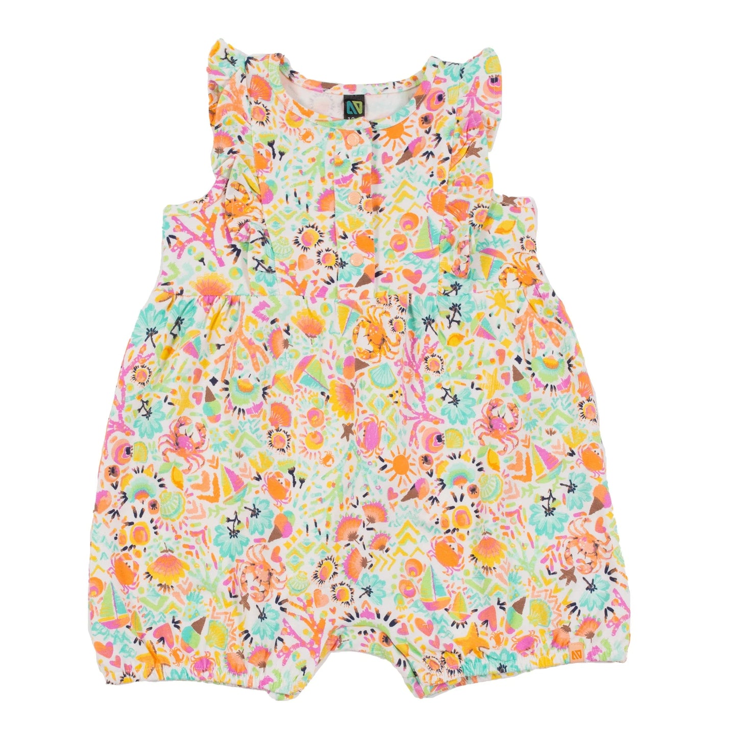 Floral Baby Romper 2 Colours Nano (4)