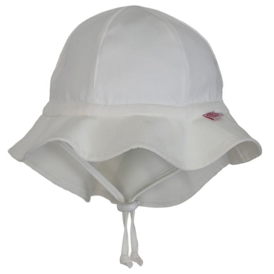 White Grow With Me Sun Hat-Calikids
